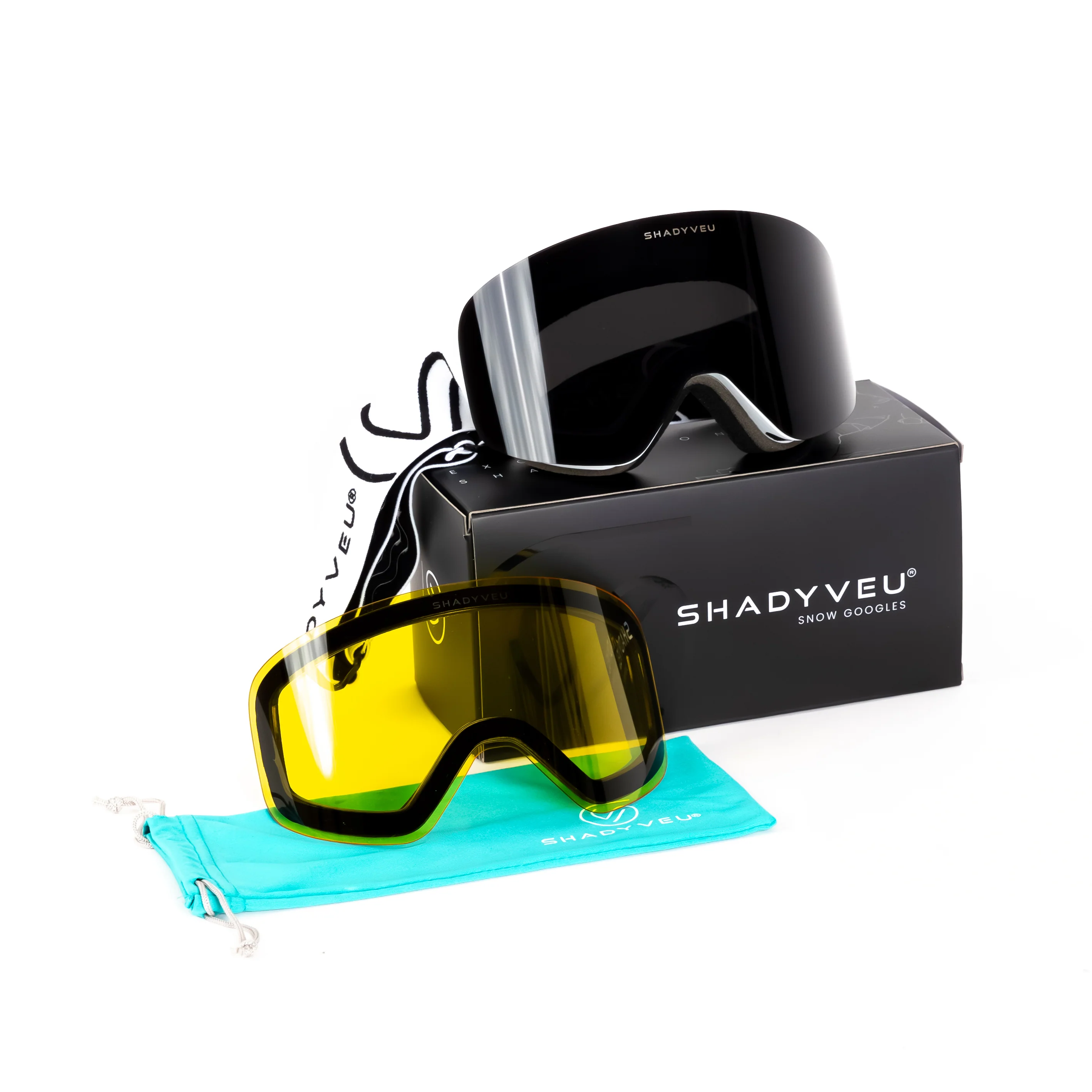 Nova Black Breeze Ski Snowboard Winter Sports Goggles - Image 6