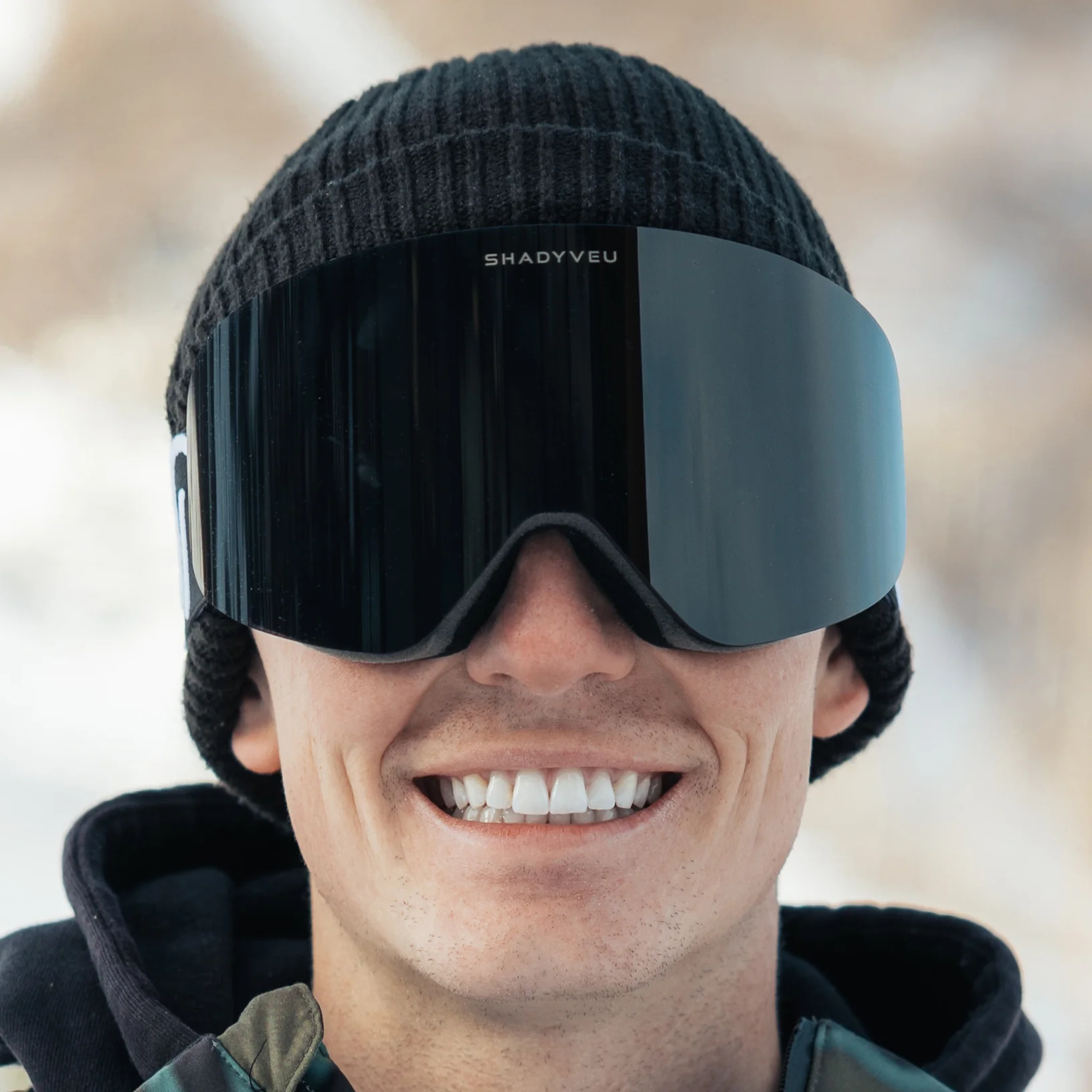 Nova Black Breeze Ski Snowboard Winter Sports Goggles - Image 8