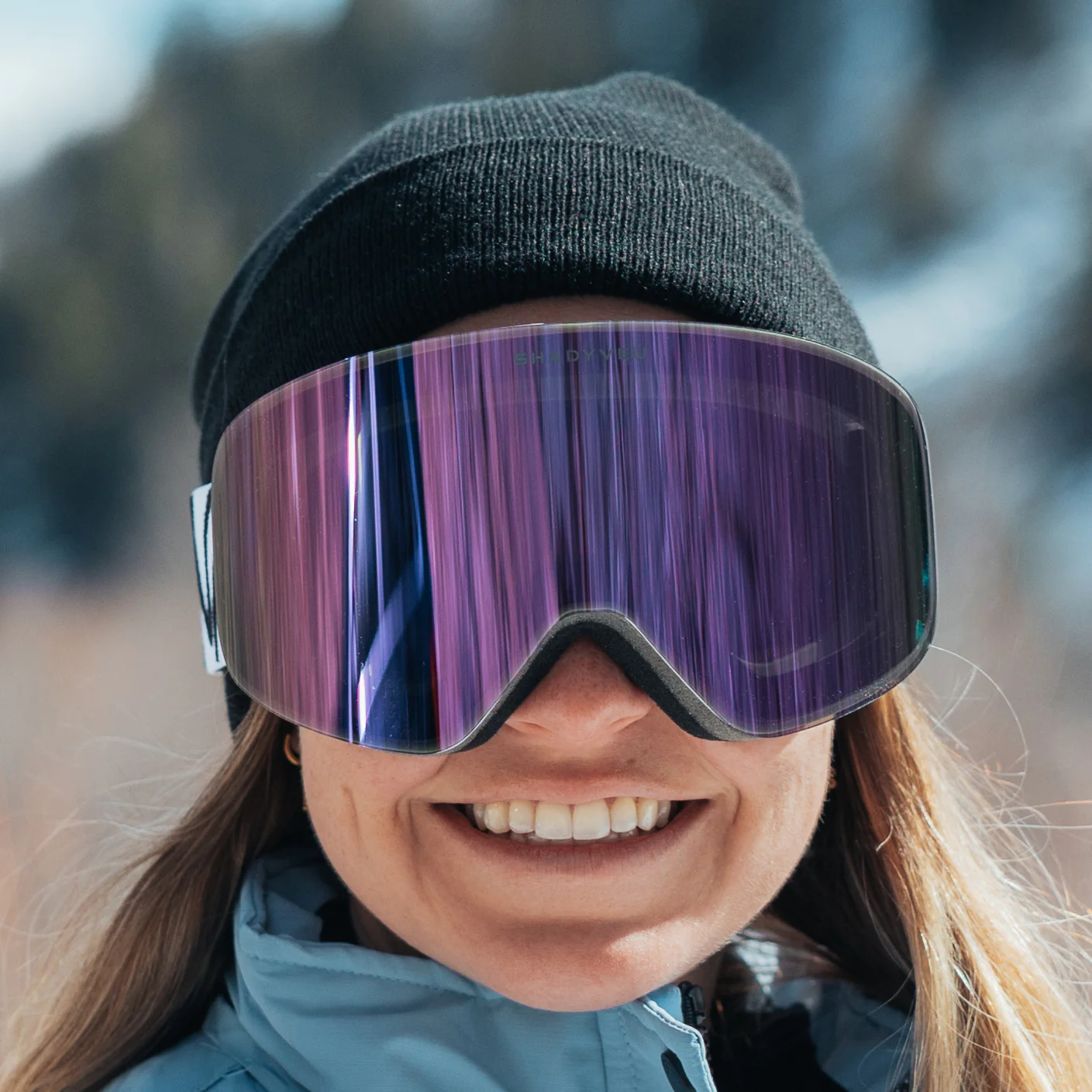 Nova Pink Peak Ski Snowboard Winter Sports Goggles - Image 12