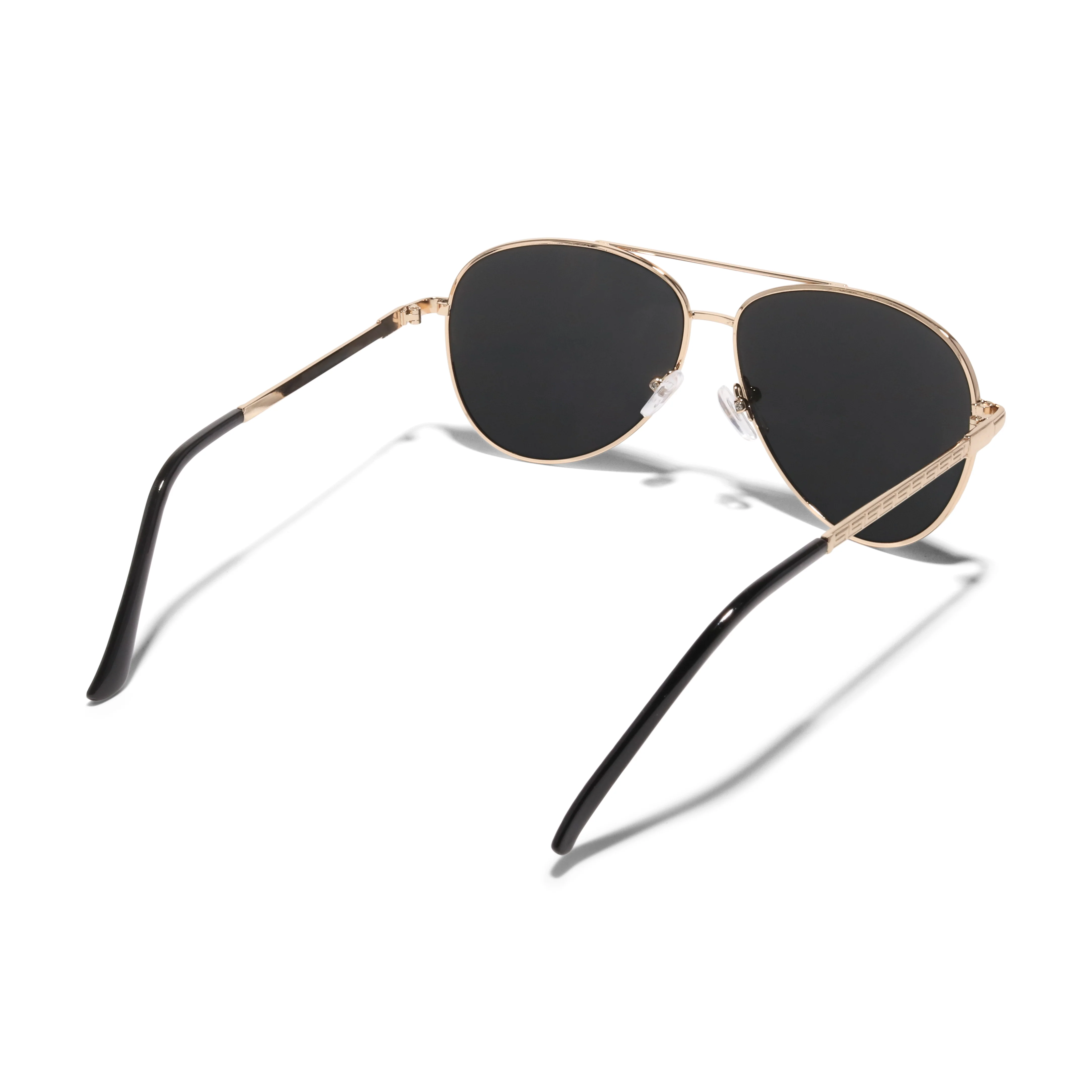 ZEN Oversized Aviator Super Dark Sunglasses - Image 5